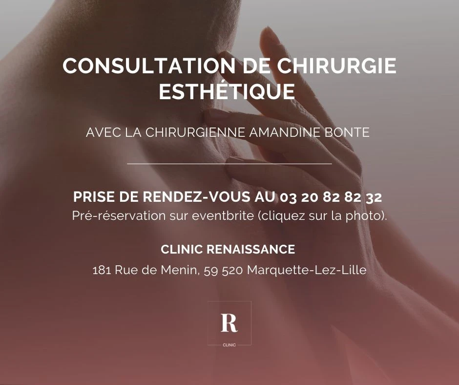 Consultation de chirurgie esthétique avec le Dr Amandine Bonte