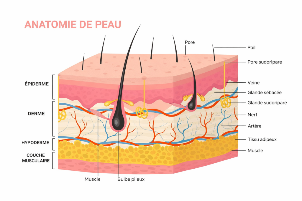 anatomie de la peau anatomie de la peau